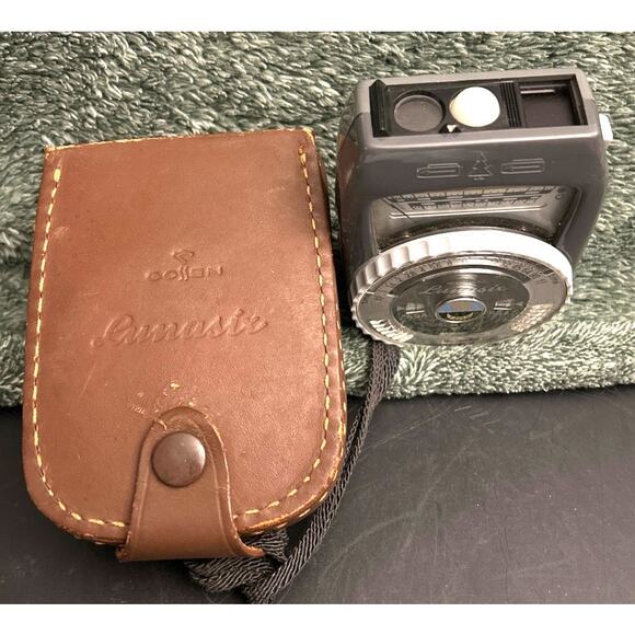 NOS Gossen Lunasix Light Meter With Brown Leather Case Vintage Immaculate - Picture 9 of 13